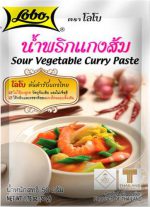 Sur vegetabilsk karry pasta, 50g, Lobo, THA - Image 2