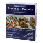 Grønskal muslinger halv, 800g, Nordic Seafood, NZL - Image 2